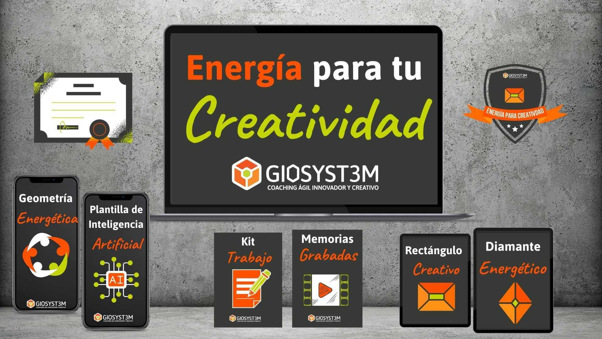 Energía para tu creatividad - Presencial - Parquete - GioSyst3m