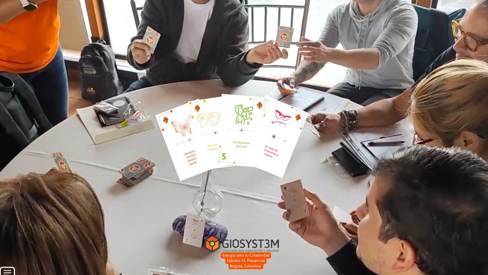 Energía para tu Creatividad, Energy Cards - GioSyst3m