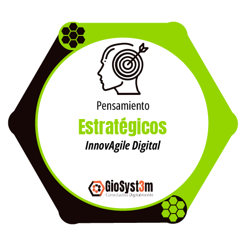 Insignias Digitales Pensamiento Estratégico Programa InnovAgile Digital 40H - GioSyst3m