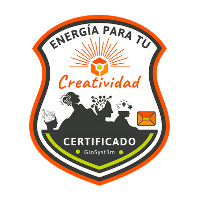 Energía para tu Creatividad, Insignia Digital - GioSyst3m