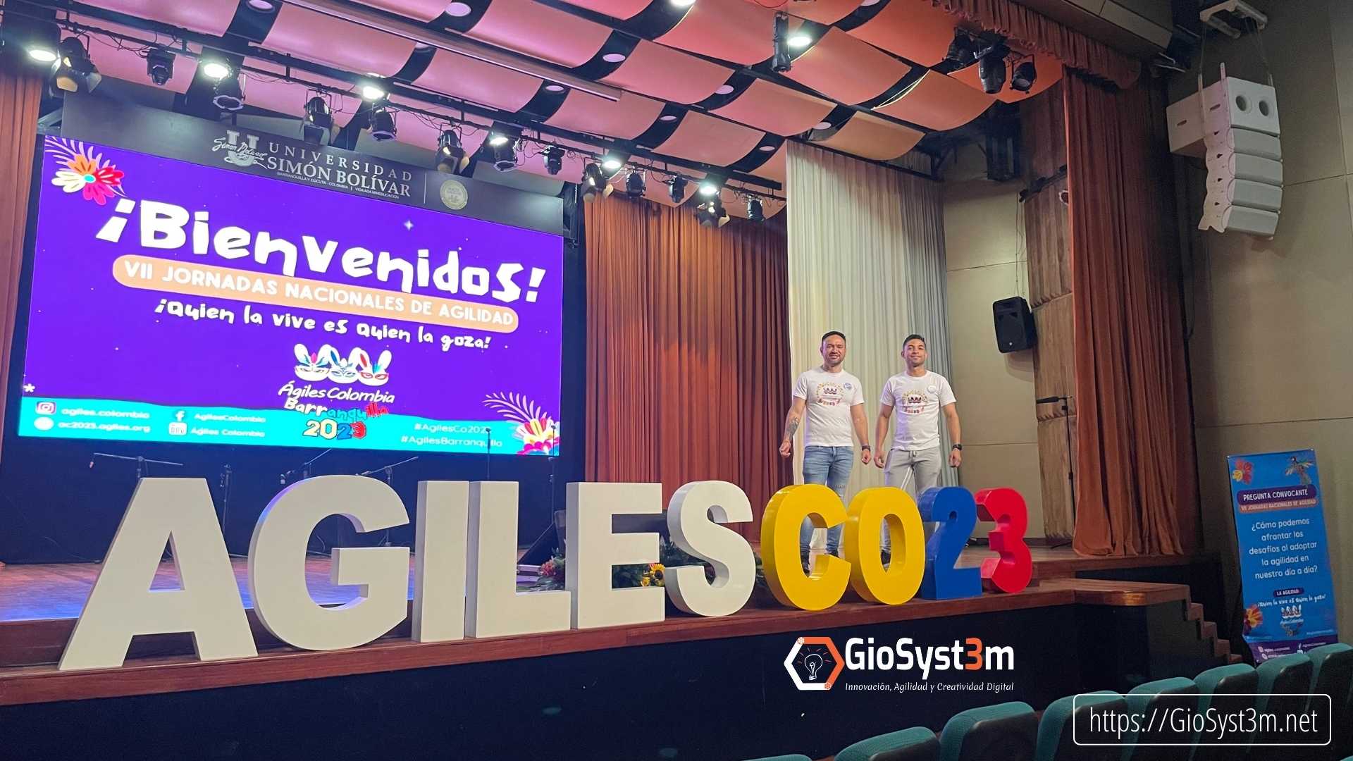 Ágiles Colombia 2023 - GioSyst3m Ágiles Colombia 2023 - GioSyst3m