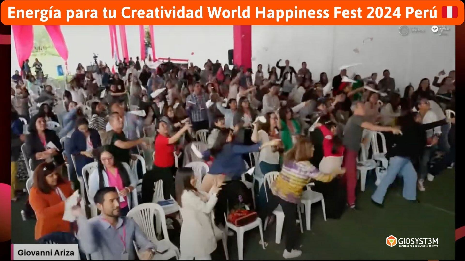 Energía para tu Creatividad - World Happiness Fest - GioSyst3m