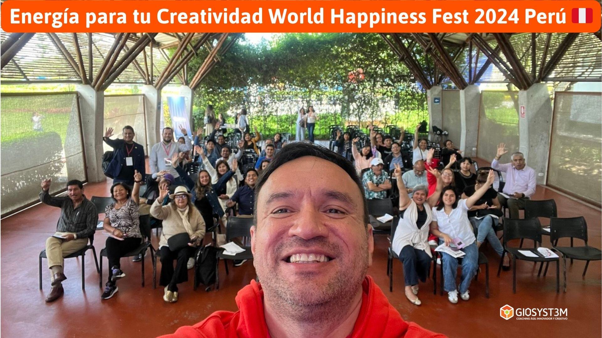 Energía para tu Creatividad - World Happiness Fest - GioSyst3m