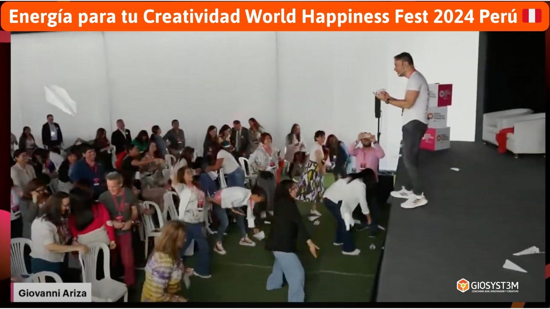 Energía para tu Creatividad - World Happiness Fest - GioSyst3m