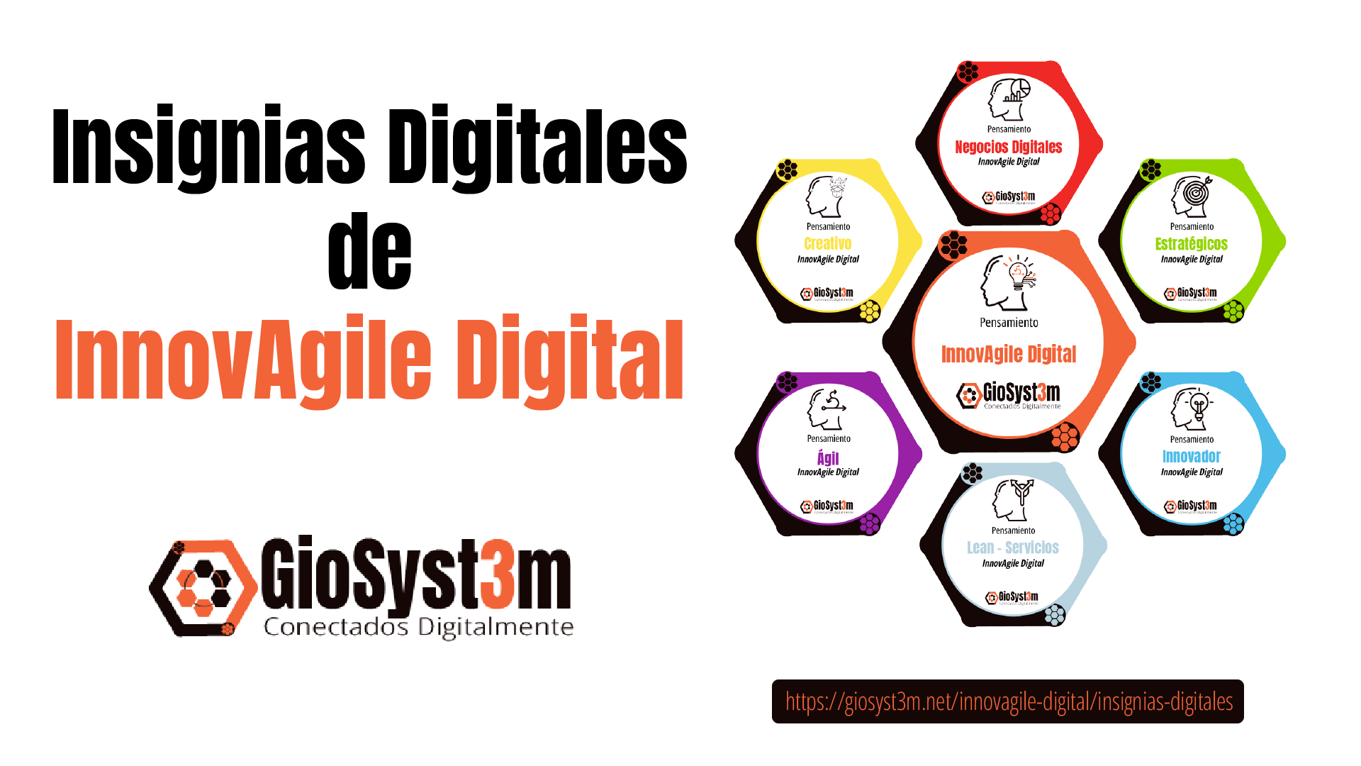 Insignias Digitales InnovAgile Digital - GioSyst3m