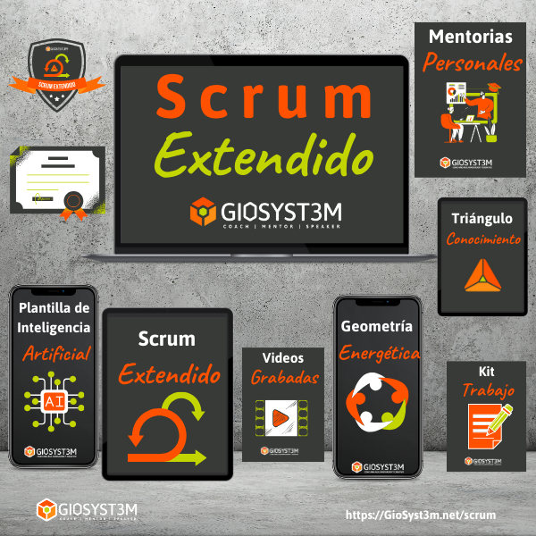 Scrum extendido - Triángulo del Conocimiento- Geometrí Energética - GioSyst3m Scrum extendido - Triángulo del Conocimiento- Geometrí Energética - GioSyst3m